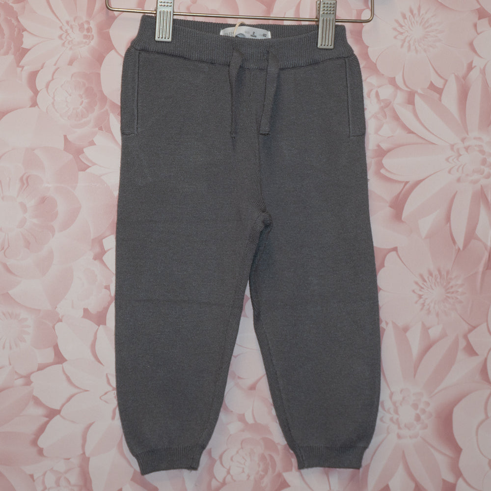 NWT Gray Knit Joggers Size 2