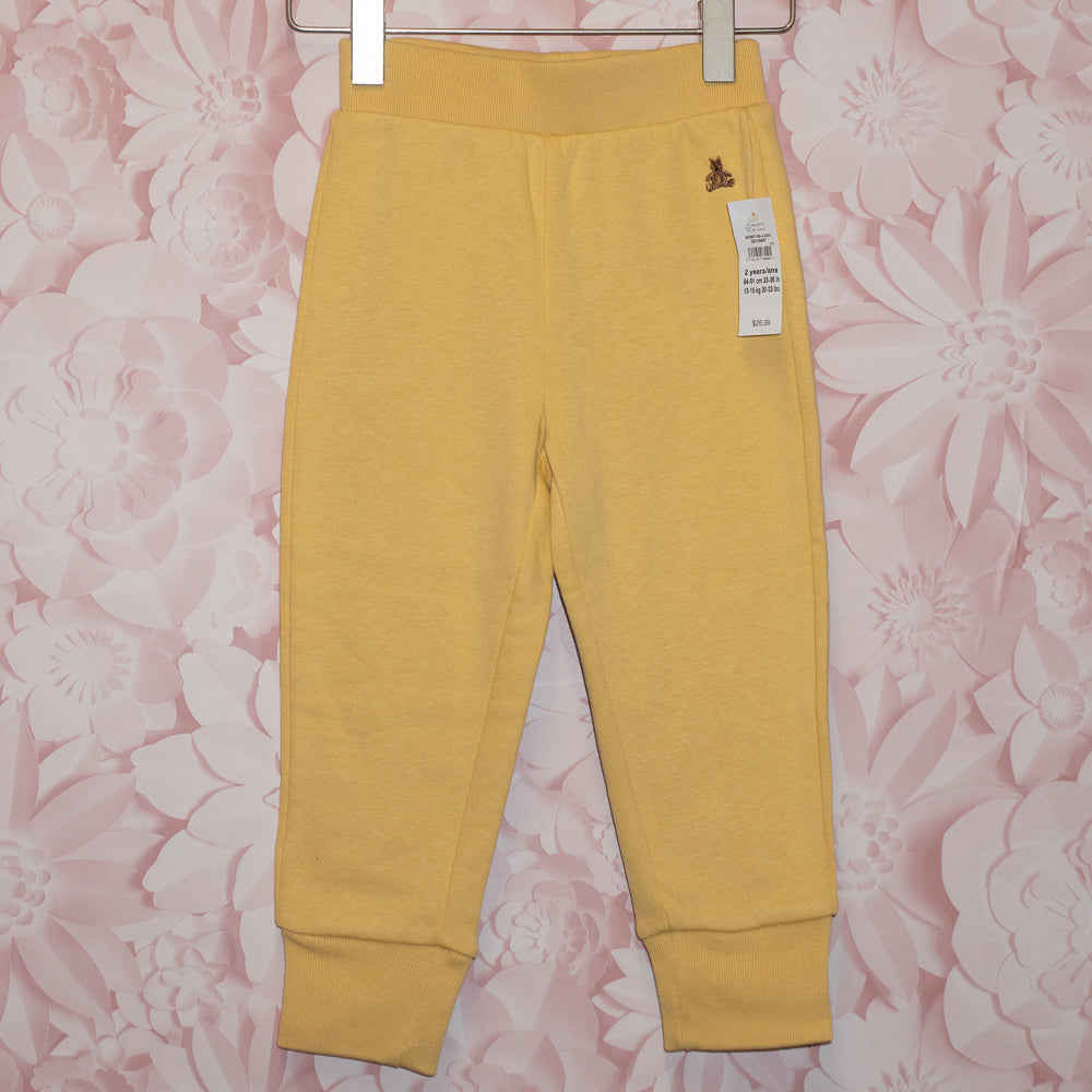 NWT Yellow Joggers Size 2