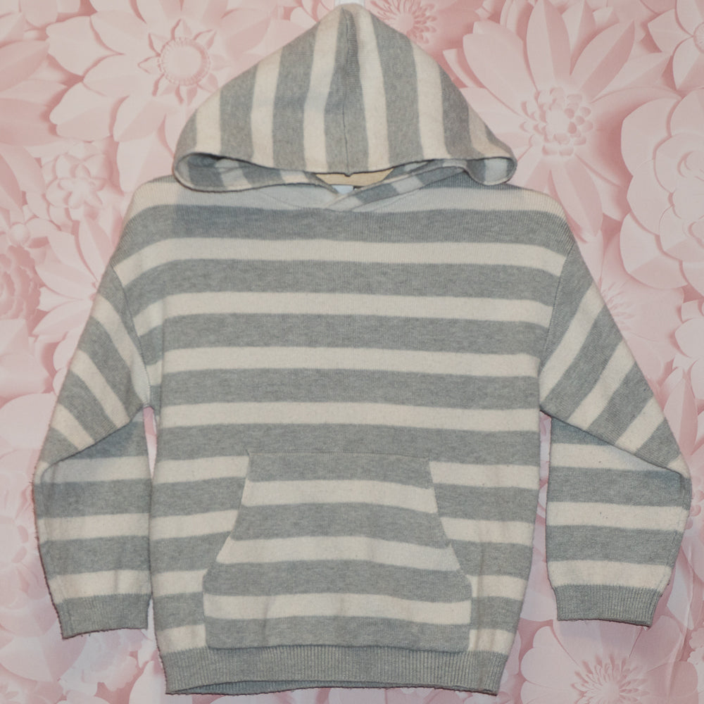 Knit Striped Hoodie Size 18-24m