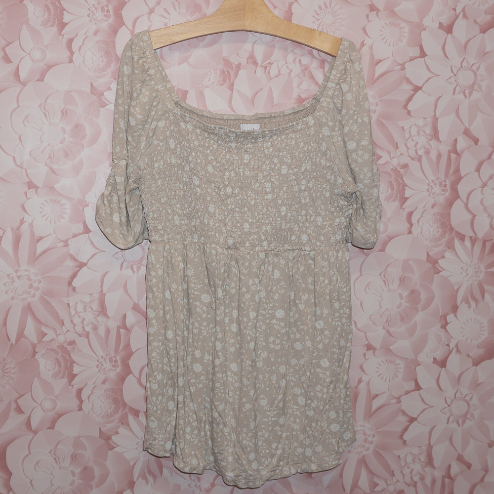 Rouched Maternity Top Size M