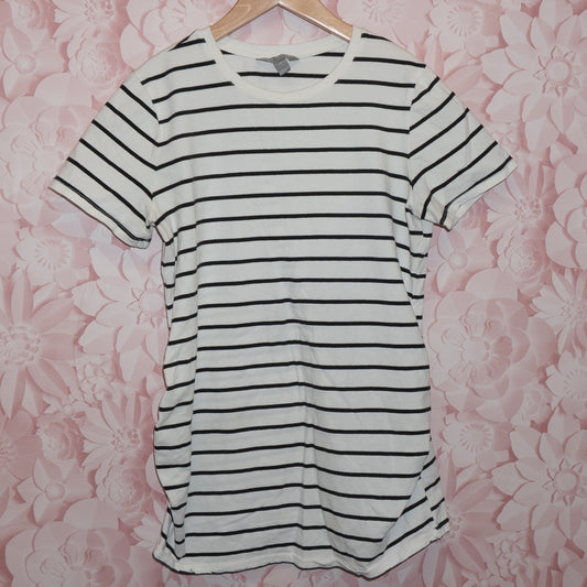 Striped Maternity Tee Szie S
