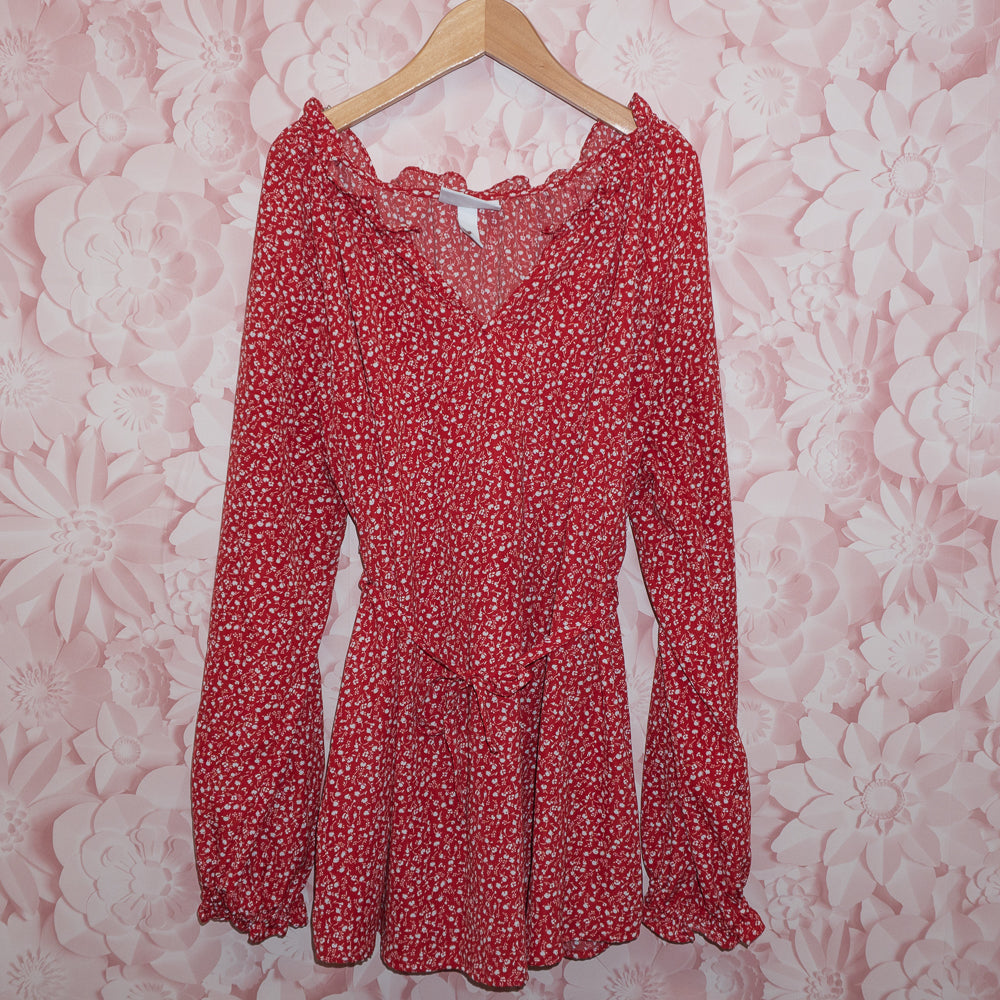 Floral Flowy Maternity Top Size L