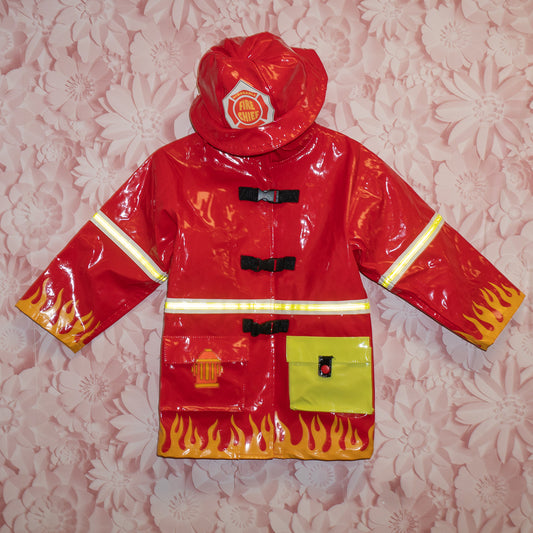 Firefighter Rain Coat Size 4/5