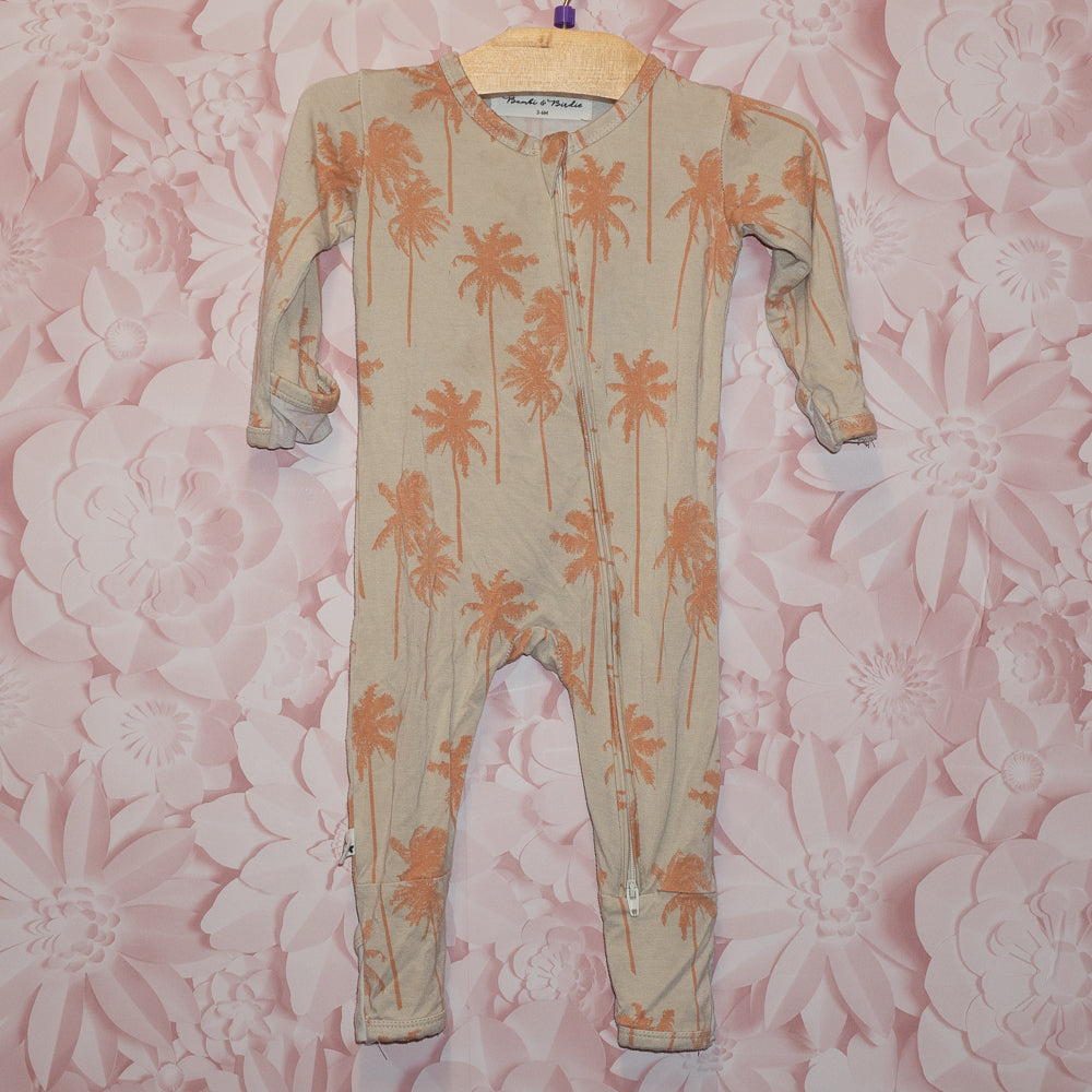 Palm Tree Bamboo Sleeper Size 3-6m