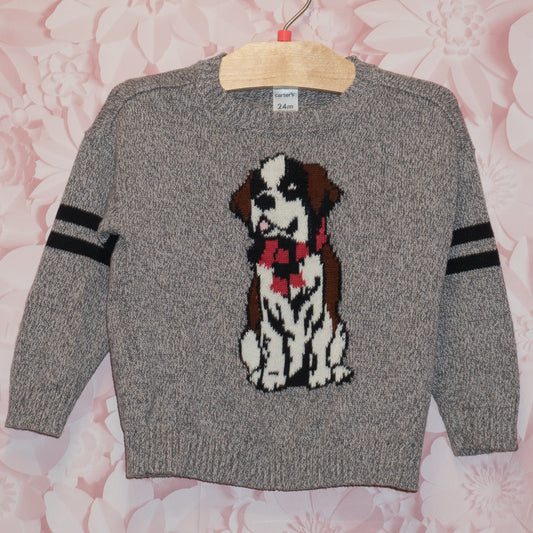 St. Bernard Sweater Size 24m