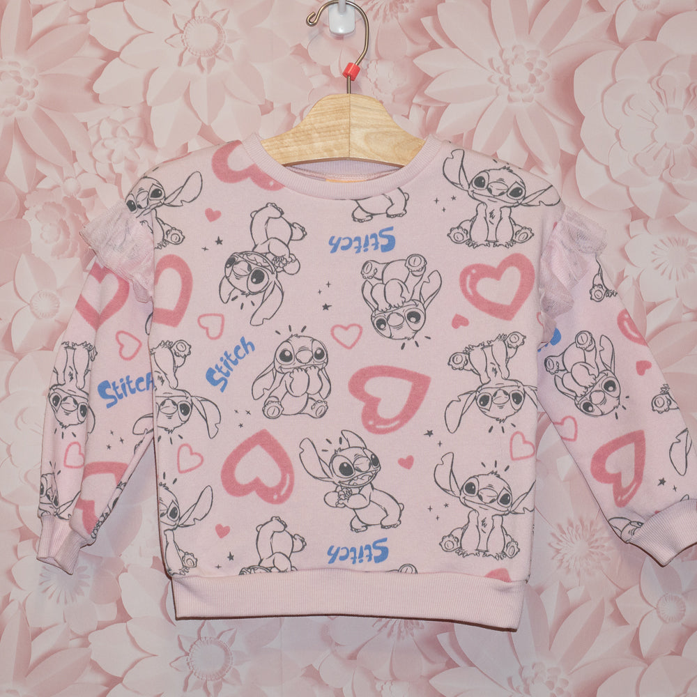 Stitch Ruffled Crewneck Size 4T