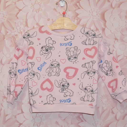 Stitch Ruffled Crewneck Size 4T