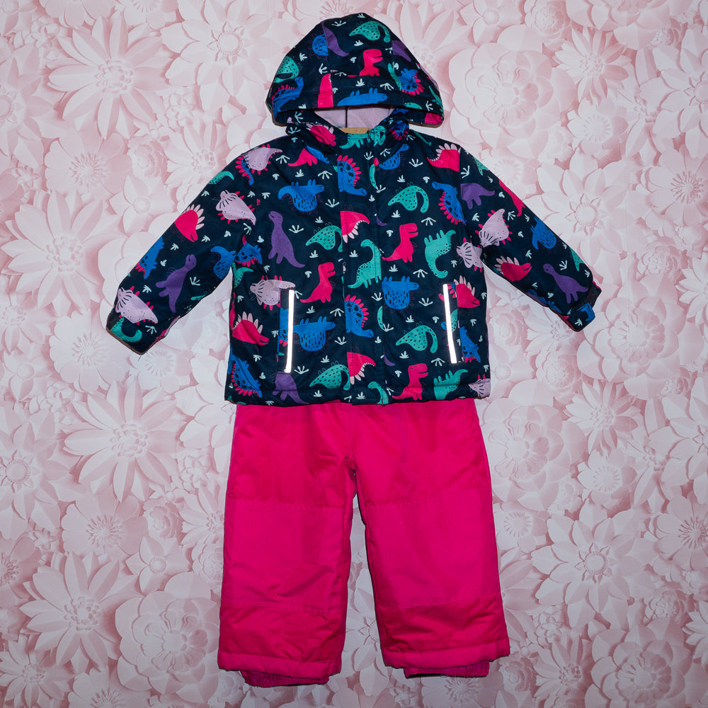 Dino Snowsuit Size 2T