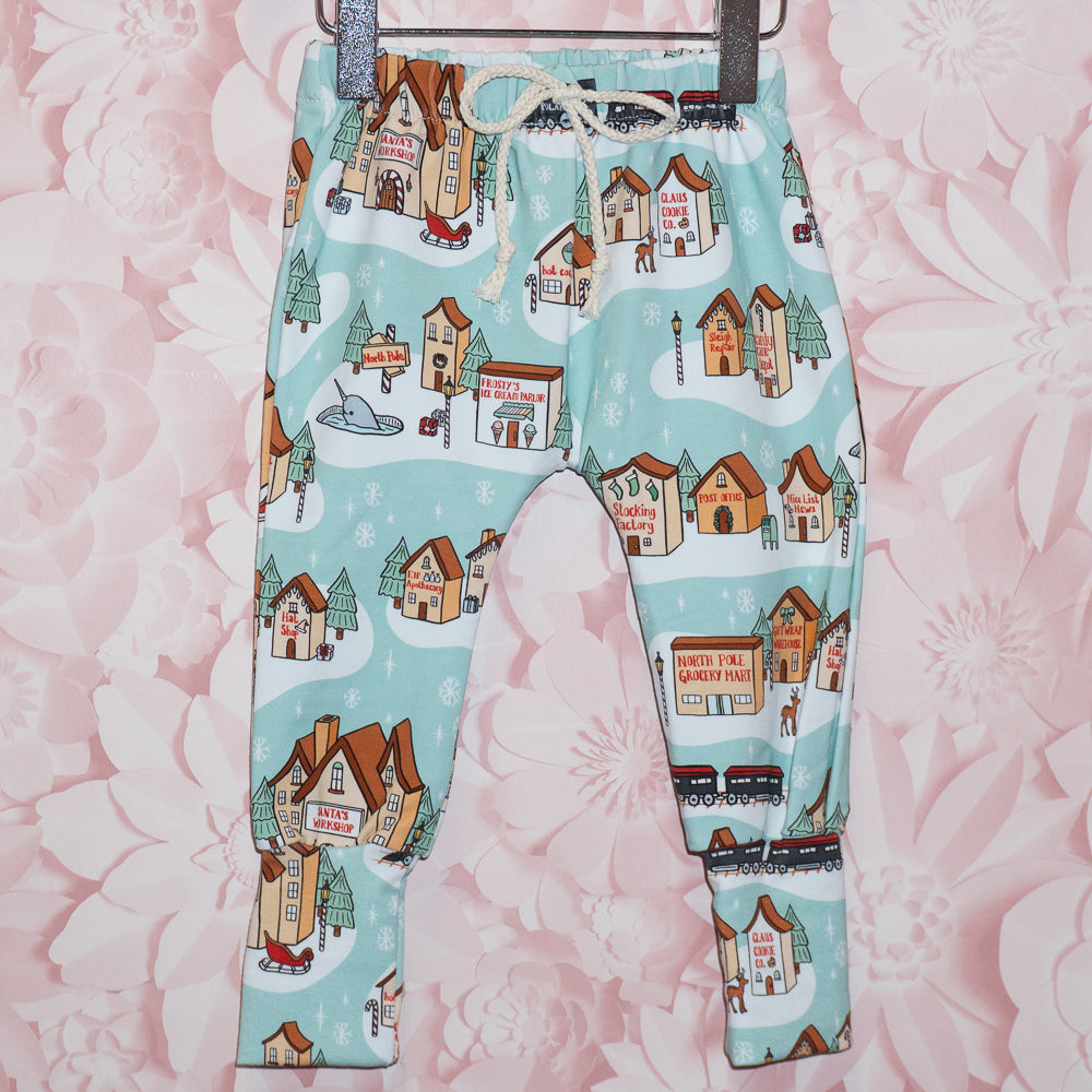 North Pole Village Joggers Size 18-24m
