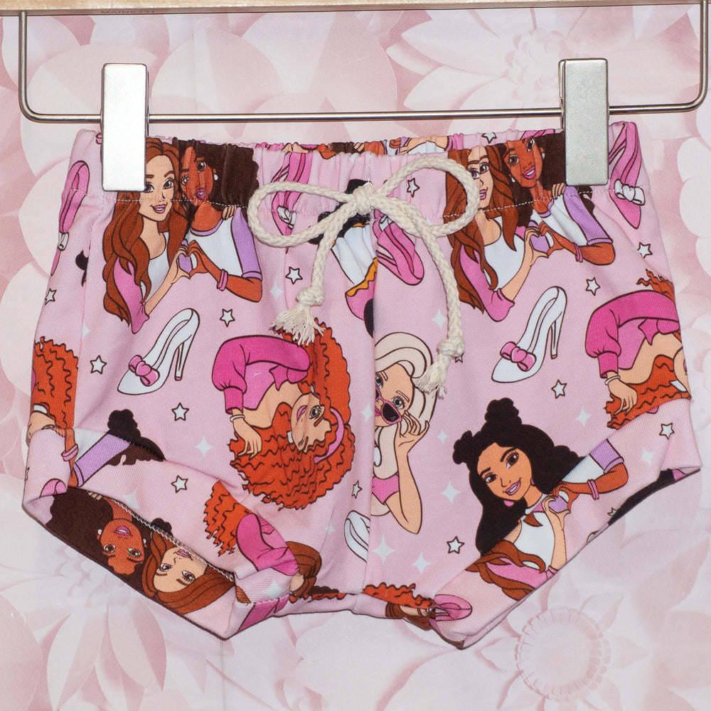 Barbie Tee & Shorts Set Size 12-18m