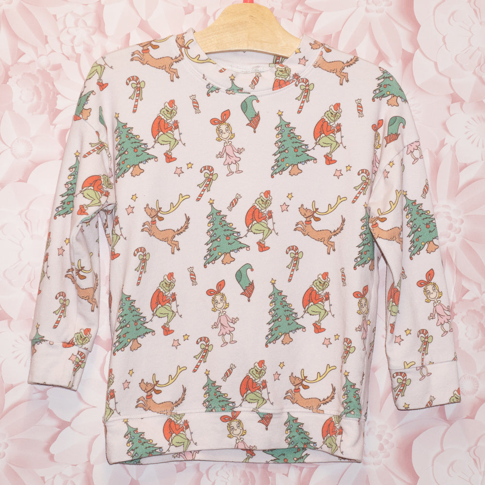 Grinch Crewneck Size 6/7