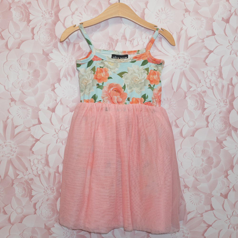NWT Tulle Floral Dress Size 5