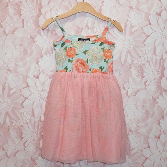 NWT Tulle Floral Dress Size 5