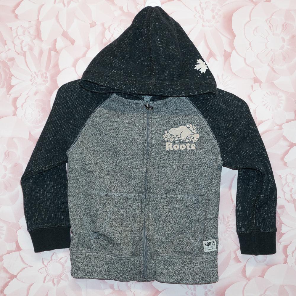 Roots Zip Hoodie Size 4T