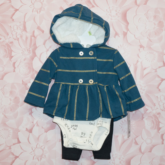 NWT 3-Piece Love Set Size 3m