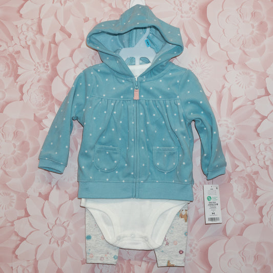 NWT 3-Piece Unicorn Set Size 6m