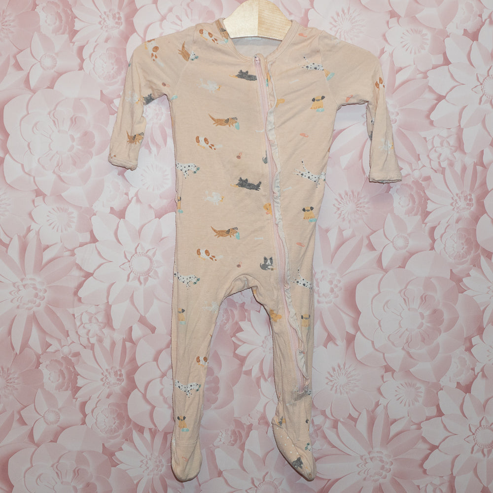Bamboo Puppy Sleeper Size 9-12m