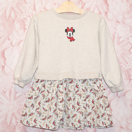 Minnie Mouse Sweatshirt Dress Size 5