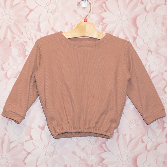 Waffle Crewneck Size 4T