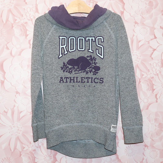 Roots Cowl Neck Sweatshirt Size 7-8