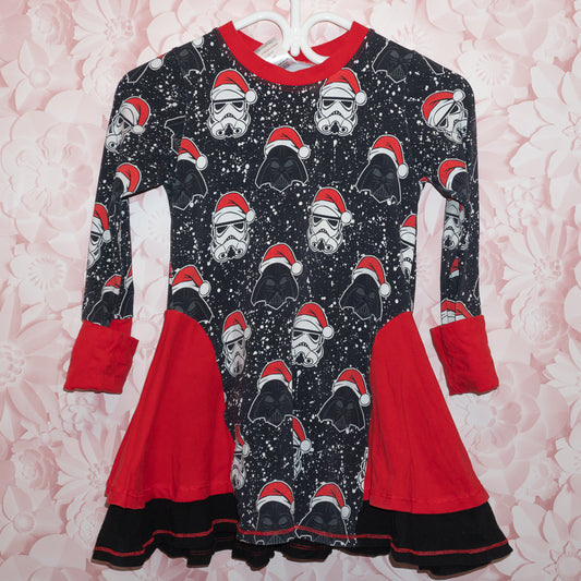 Darth Santa Dress Size 6-9Y
