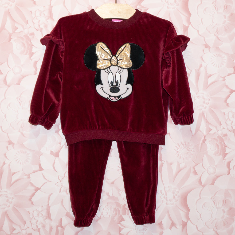 Ribbed Minnie Mouse Set Size 2T