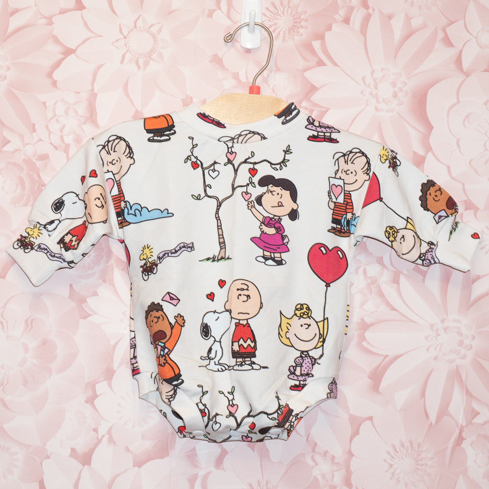 Peanuts Christmas Bubble Romper Size 0-3m