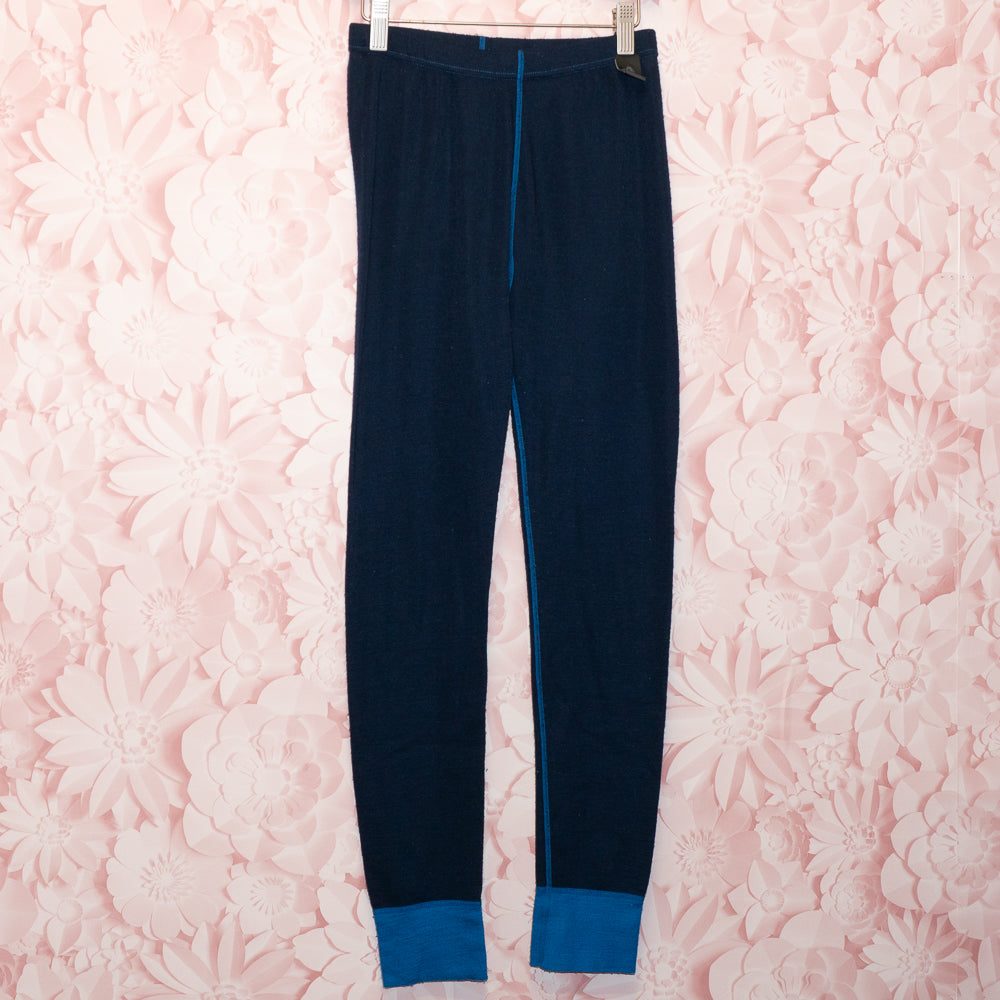 Blue Merino Base Layer Size 13+