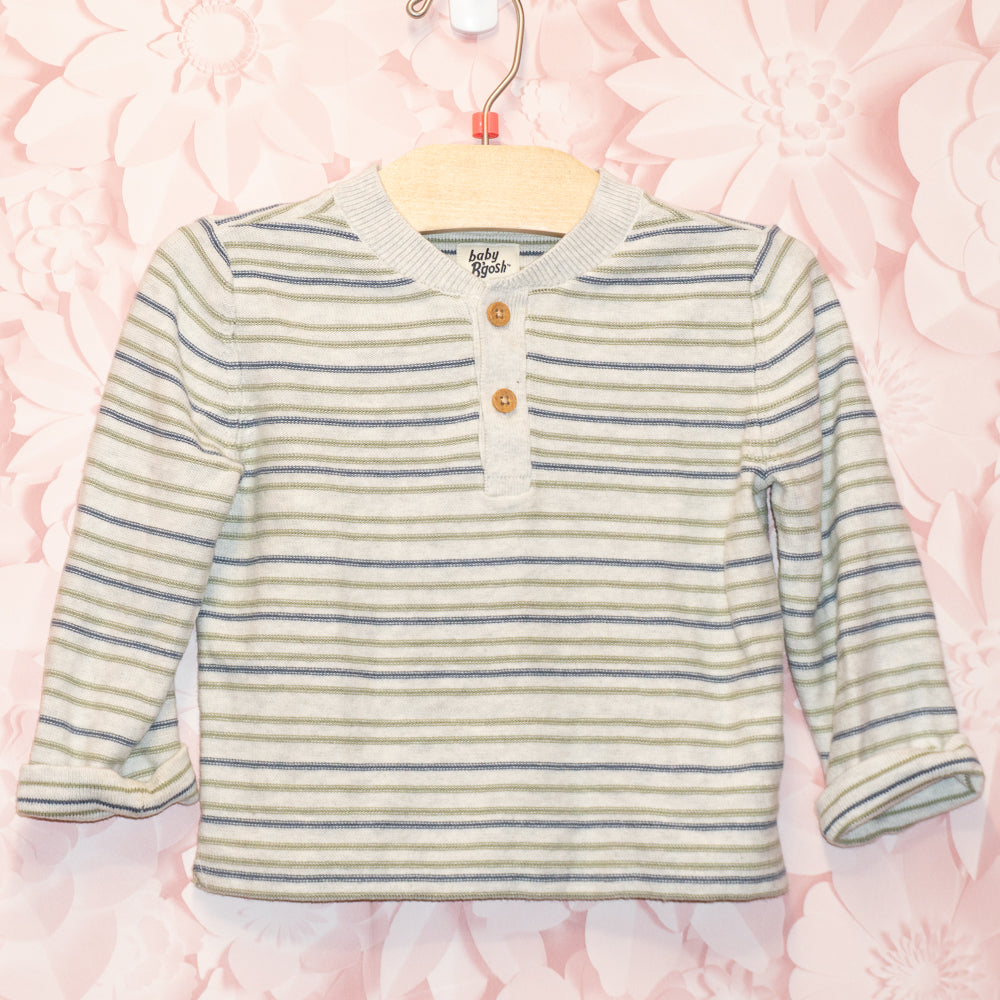 Striped Henley Size 18m