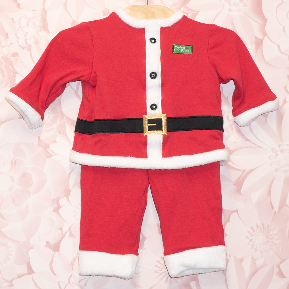 First Christmas Santa Set Size 12m