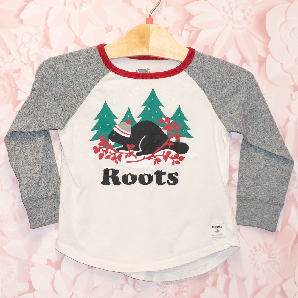 Roots Winter Tee Size 3T