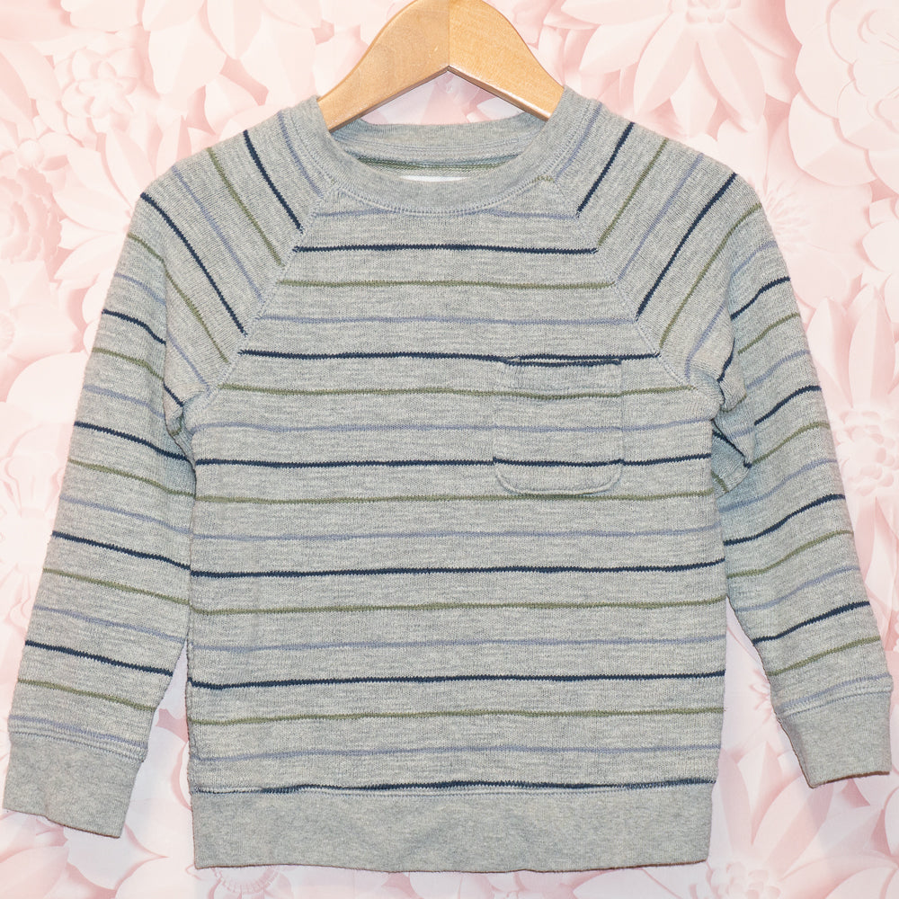 Striped Knit Sweater Size 4T