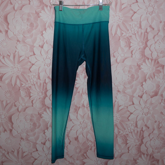 Teal Athletic Leggings Size 10-12