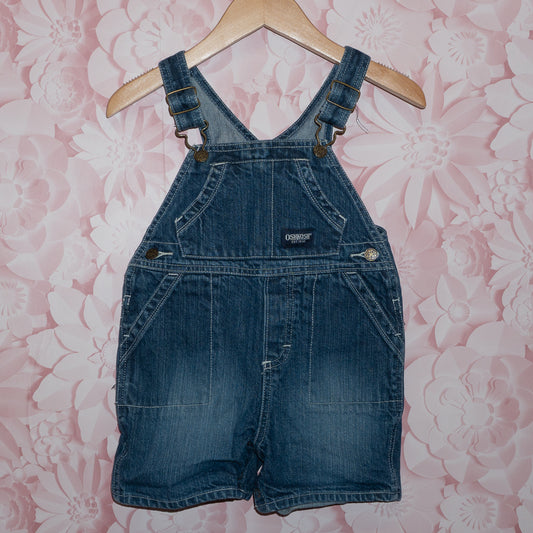 Vintage Shortie Overalls Size 18m