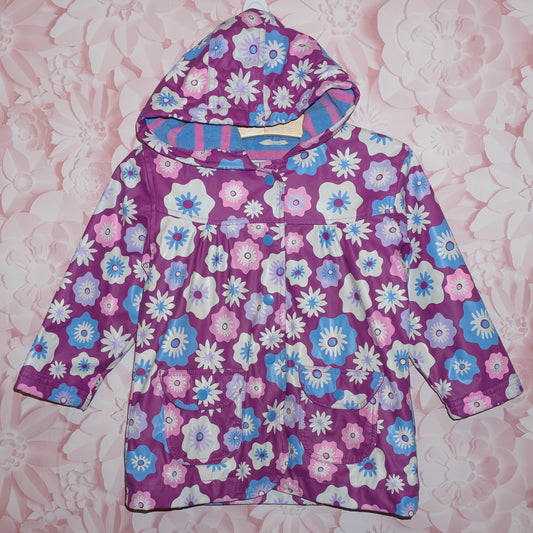 Floral Rain Coat Size 3