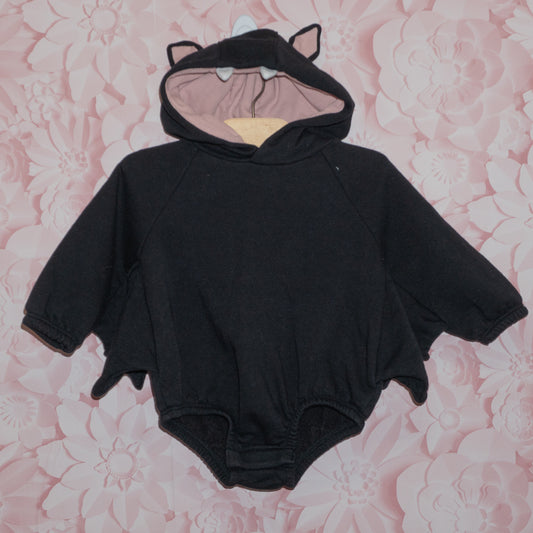 Hooded Bat Onesie Size 12-18m