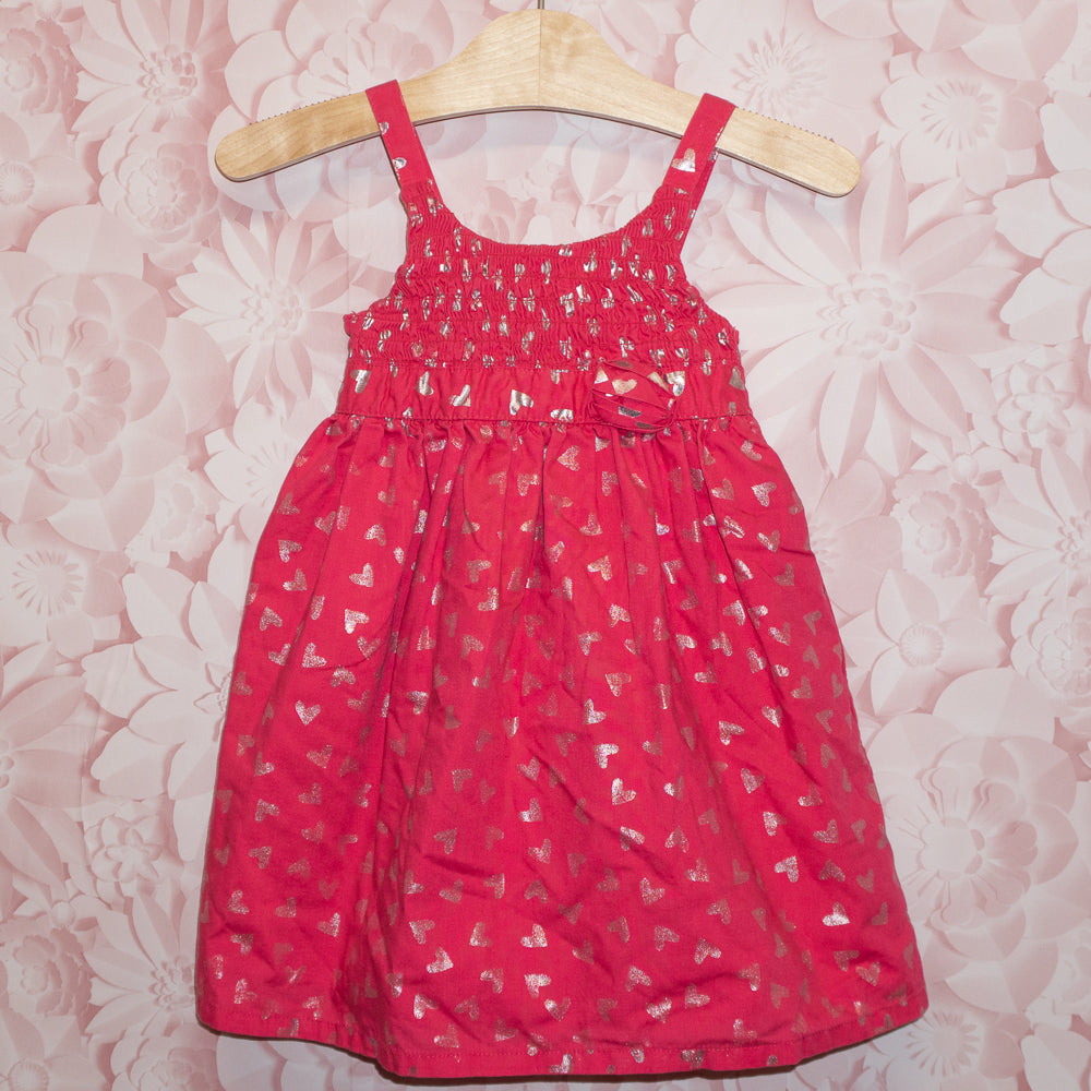 Shiny Heart Dress Size 3