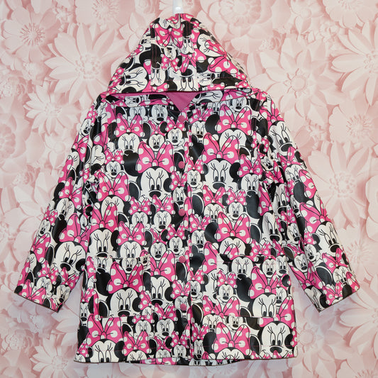 Minnie Mouse Rain Jacket Size 6