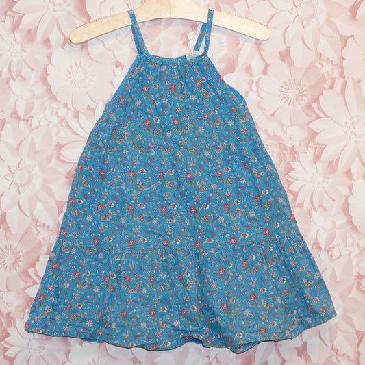 Tiered Floral Dress Size 3