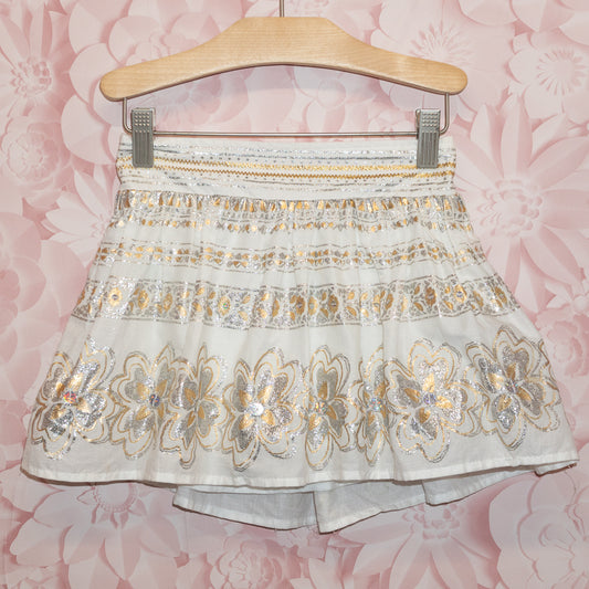 Gold & Silver Skirt Size 8