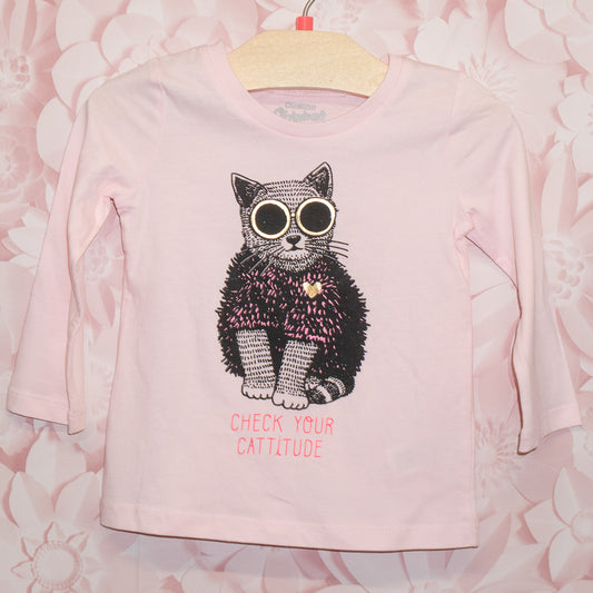 Catitude Tee Size 18m