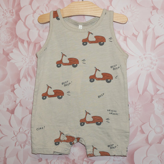 NWT Scooter Shortie Romper Size 3-6m