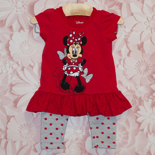 Minnie Mouse Set Size 12m