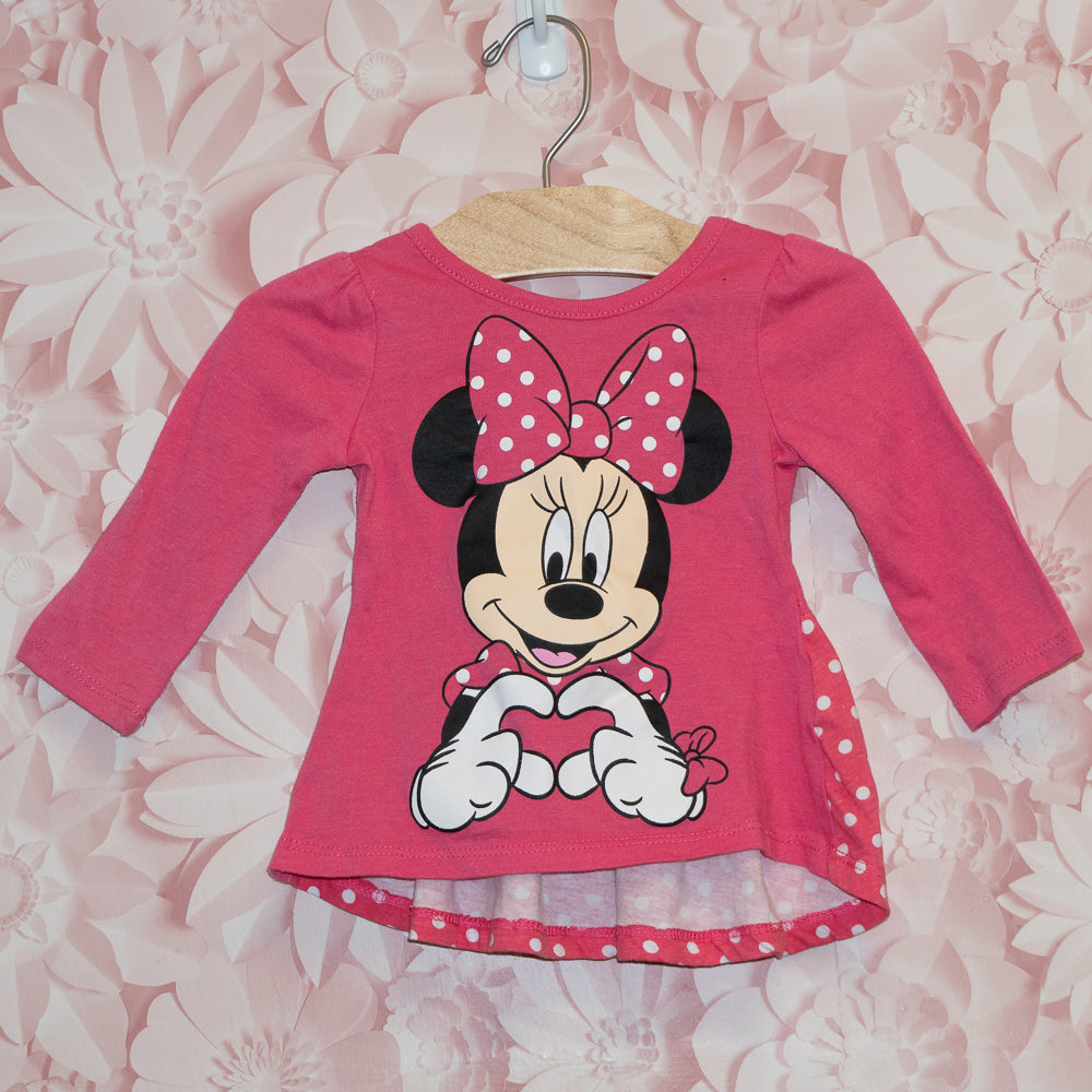 Minnie Mouse Tunic Size 12m