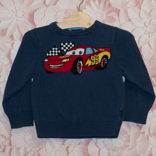 Cars Sweater Size 3-4