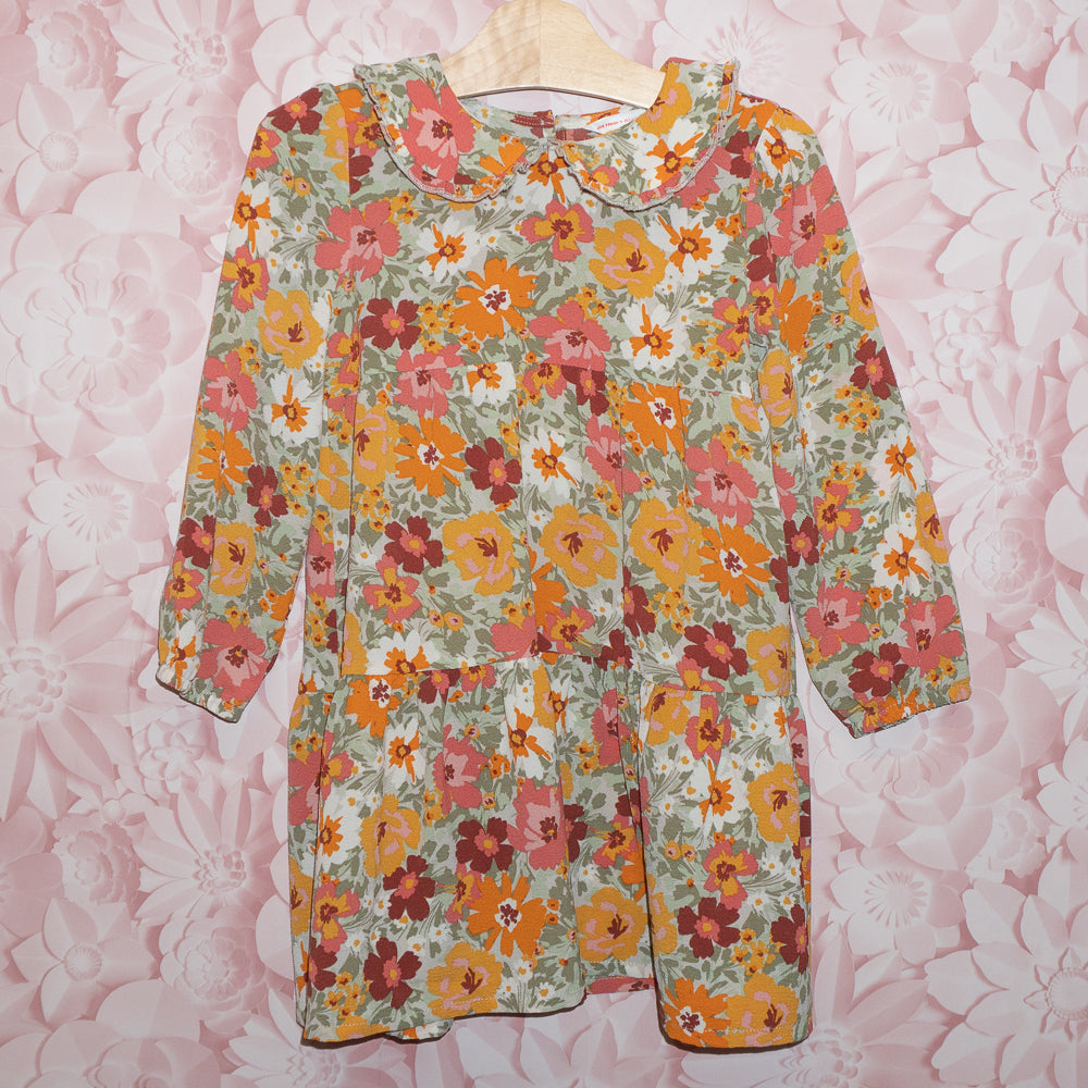 Floral Crepe Dress SIze 5