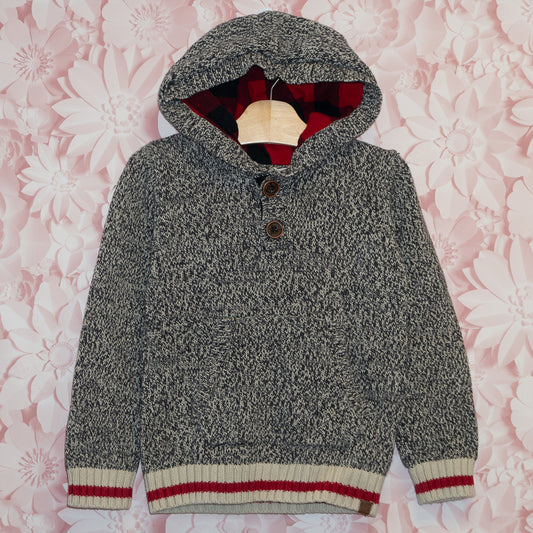 Roots Cabin Hooded Sweater Size 5-6