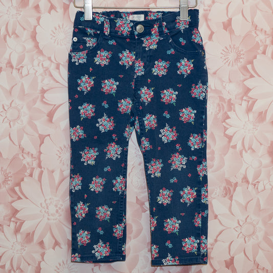 Floral Capri Pants Size 6x/7