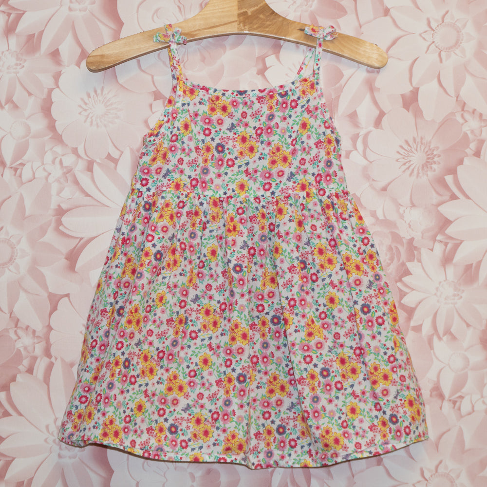 Floral Sun Dress Size 2-3Y