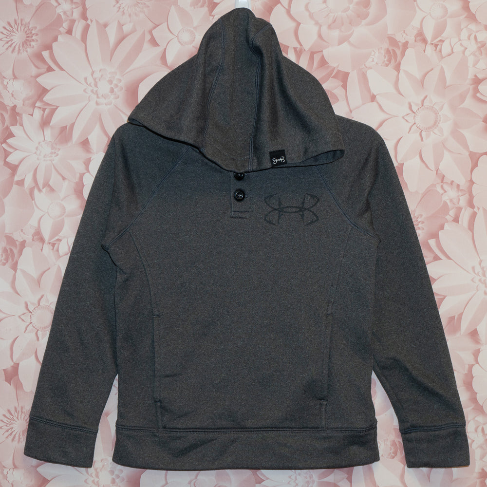 Under Armour Button Neck Hoodie Size 7 or 8